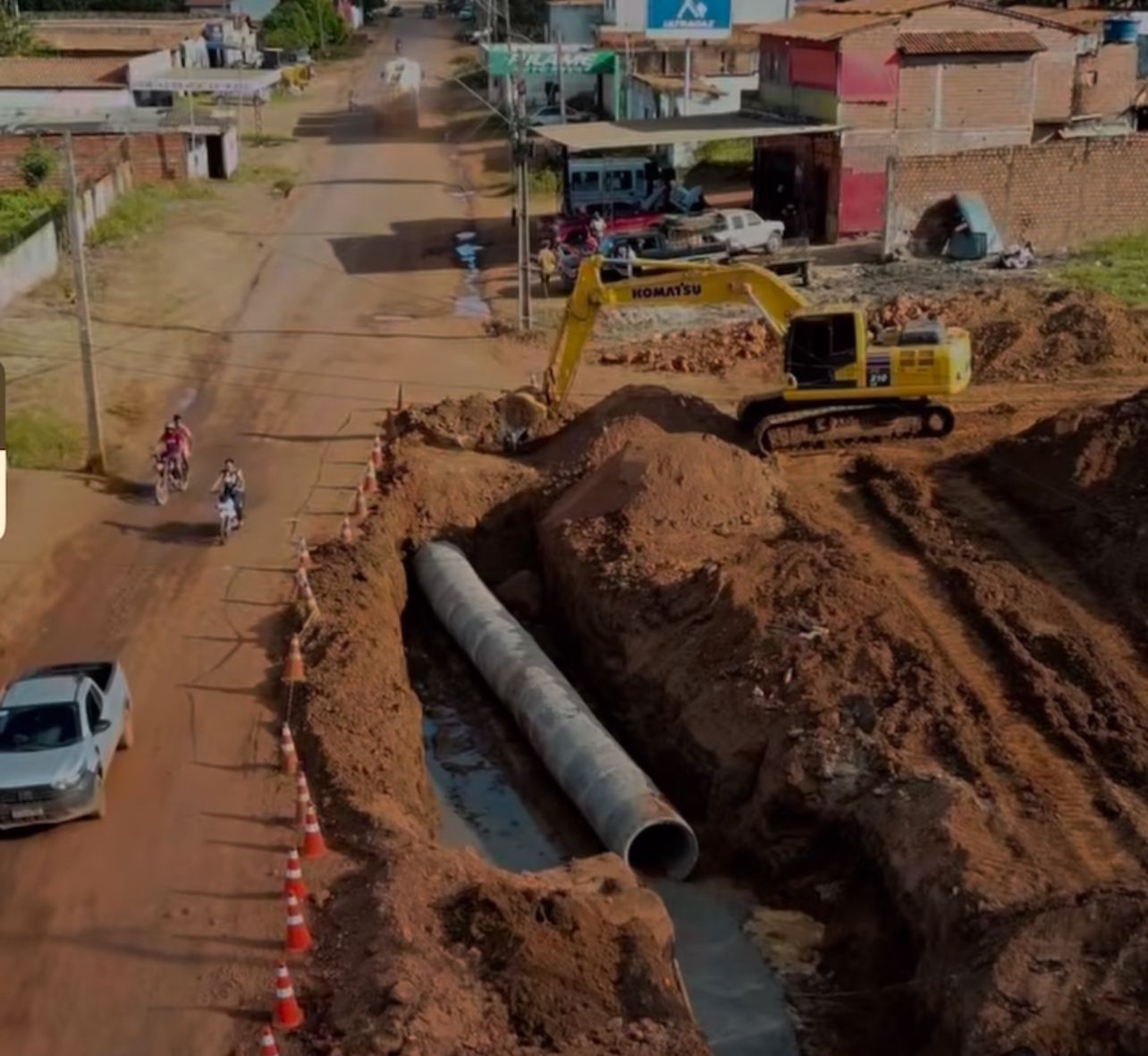 Governo do Estado e Prefeitura de Colinas dão início aos trabalhos de recuperação de revitalização da Avenida Mirador